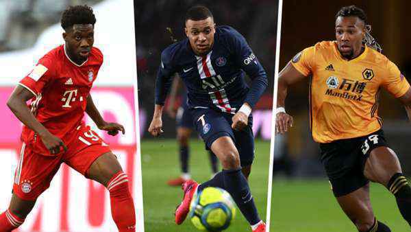  FIFA21速度排行：姆巴佩、戴维斯、特拉奥雷并列第一