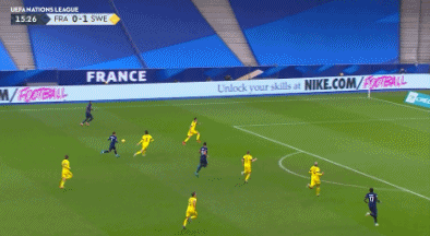  欧国联-法国4-2瑞典送对手降级 吉鲁双响帕瓦尔科曼破门