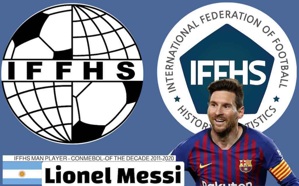  恭喜！梅西当选IFFHS近10年南美最佳球员 内马尔第二