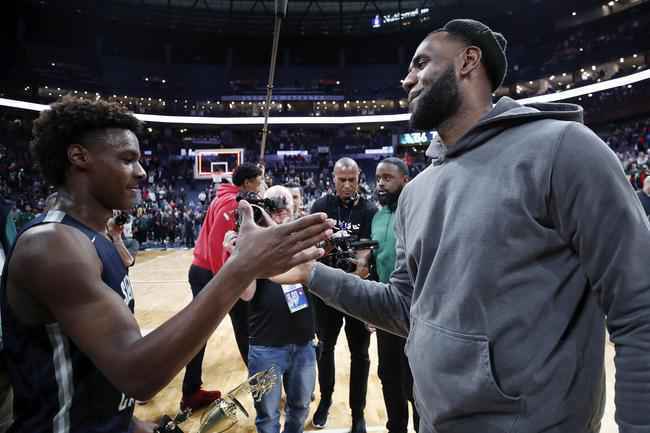 詹姆斯：与大儿子在NBA同场竞技是目标之一