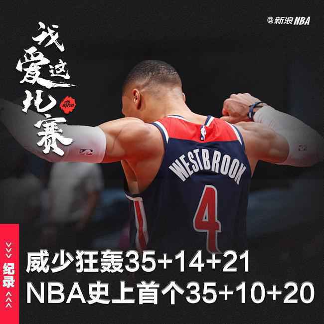 NBA历史上首个35分20助攻三双！威少创造神迹