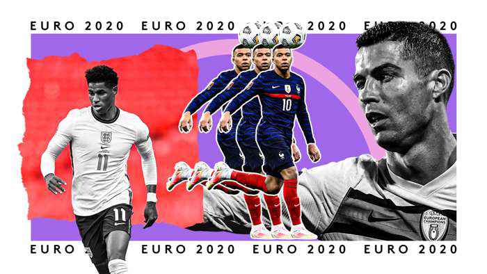  2020欧洲杯百大巨星：姆巴佩丁丁莱万前三 C罗仅排第五